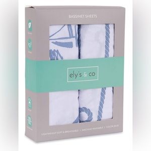 Nautical Bassinet Sheet Set